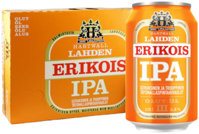 Hartwall Lahden Erikois IPA 4,5% vol 33CL x 24