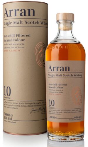 ARRAN 10 YO SINLE MALT SCOTCH WHISKY 46% 70CL TUUBIS