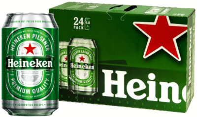 Heineken Lager 5% vol 33CL x 24