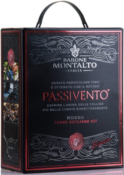 Barone Montalto Passivento Rosso 13,5% 300cl BIB