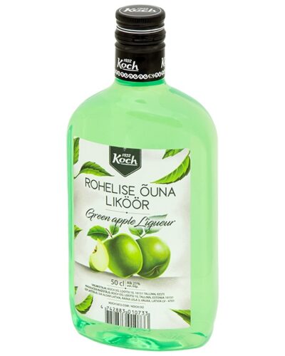 Koch Green Apple Liqueur 21% 50cl PET