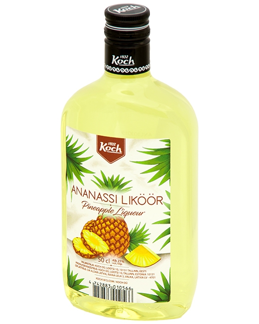 Koch Pineapple Liqueur 21% 50cl PET