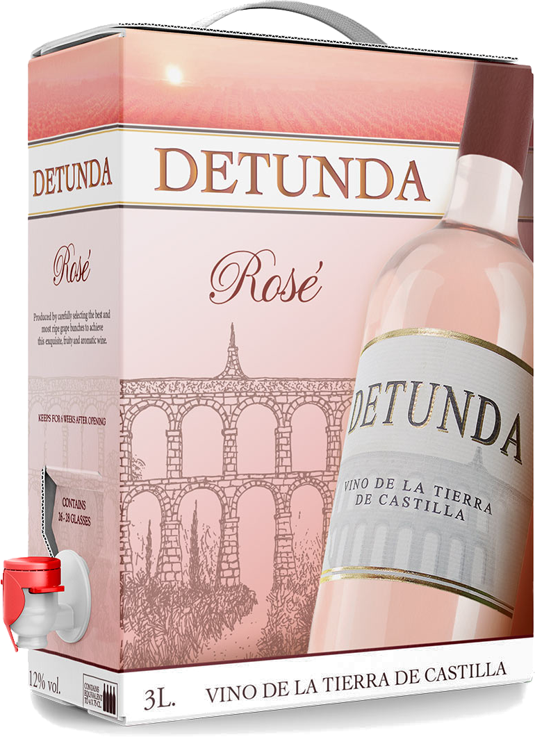 DETUNDA ROSÈ 12% 300CL BIB-0