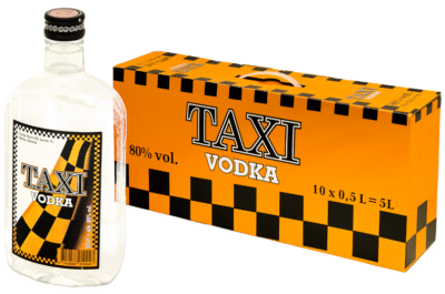 Taxi Vodka 80% vol 10X50CL PET