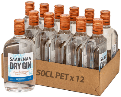 Saaremaa Dry Gin 37,5% 12 x 50CL PET