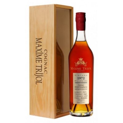 Maxime Trijol Petite Champagne Vintage 1972 40% vol BOX 70CL