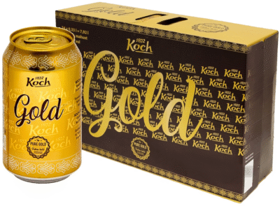 Koch Gold Beer 4,7% vol 33CL x 24