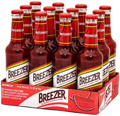 Breezer Crisp Watermelon 4% vol 27,5CL x 12