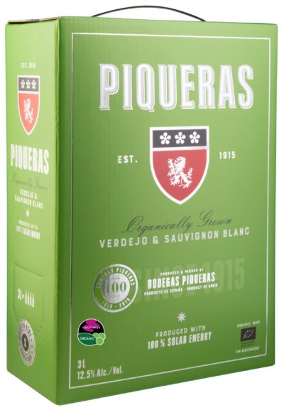 Piqueras Sauvignon Blanc Verdejo 12,5% 300cl BIB