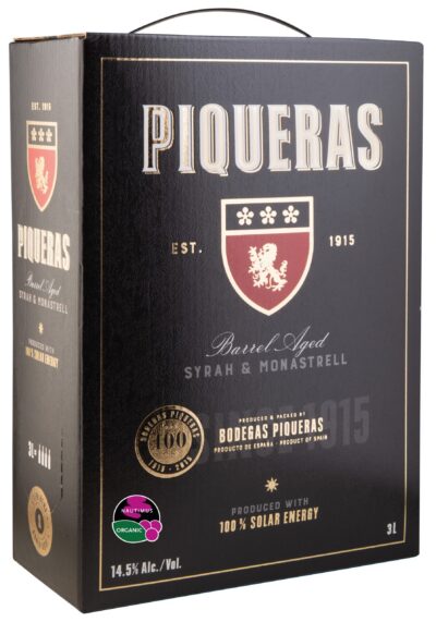 Piqueras Syrah-Monastrell 14,5% 300cl BIB