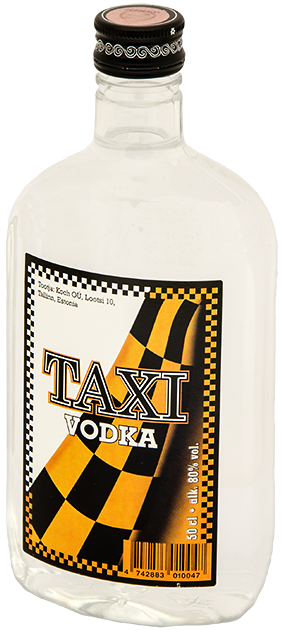 Taxi Vodka 80% vol 50cl PET