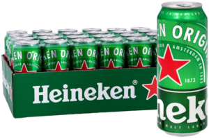 Heineken Lager 5% vol 50CL prk x 24