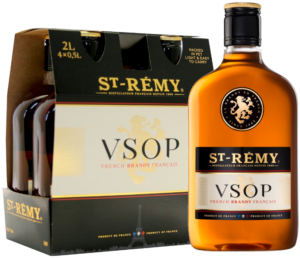 ST. REMY AUTHENTIC VSOP 36% vol 50CL PET 4-Pack
