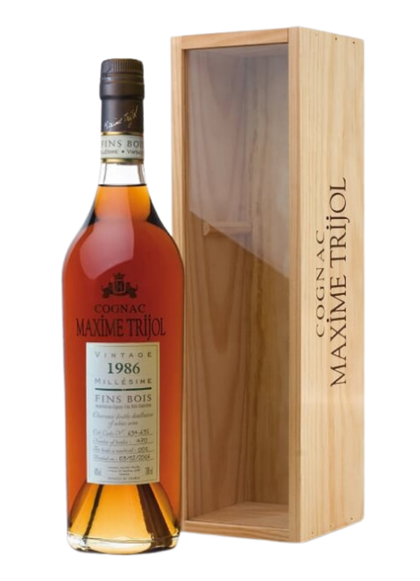 Maxime Trijol Fins Bois Vintage 1986 40% vol BOX 70CL-0