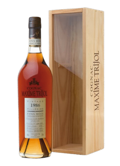 Maxime Trijol Fins Bois Vintage 1986 40% vol BOX 70CL