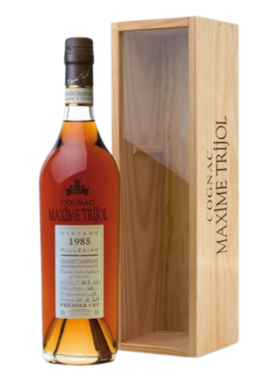 Maxime Trijol Grande Champagne Vintage 1985 40% vol BOX 70CL