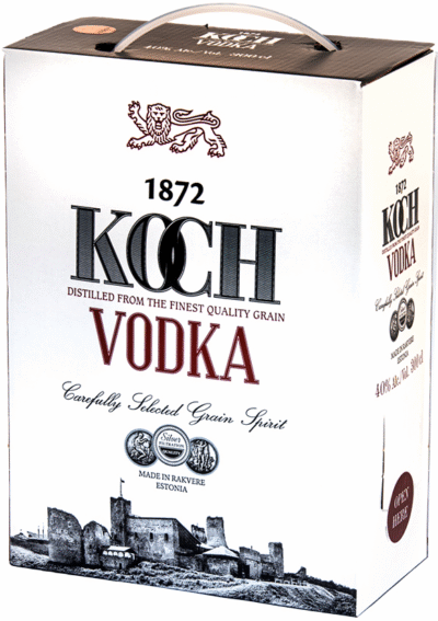 Koch Vodka 40% vol 300cl BIB