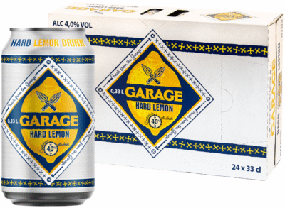 Garage Hard Lemon Long Drink 4% vol 33cl x 24