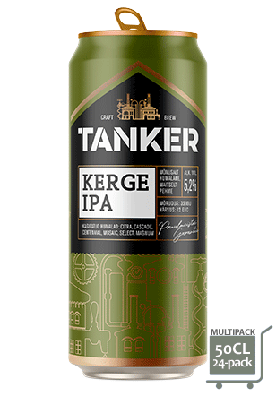 Tanker Premium Kerge IPA 5,2% vol 50CL x 24