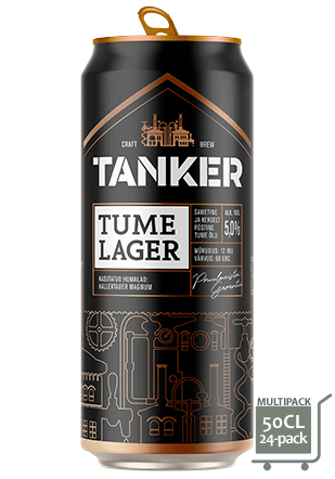 Tanker Premium Tume Lager 5% vol 50CL x 24-0
