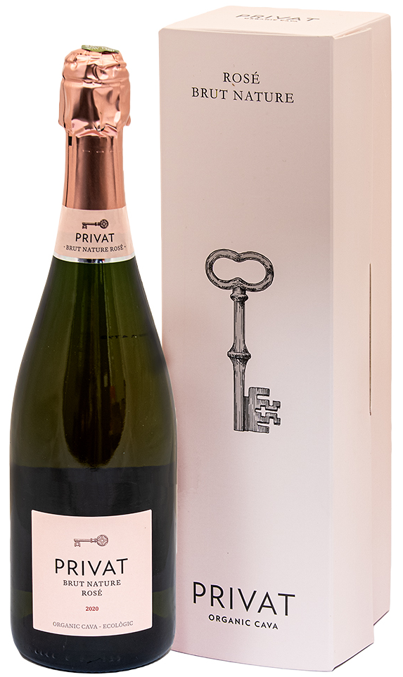 Privat Organic Cava Rose Brut Nature 11,5% vol 75CL