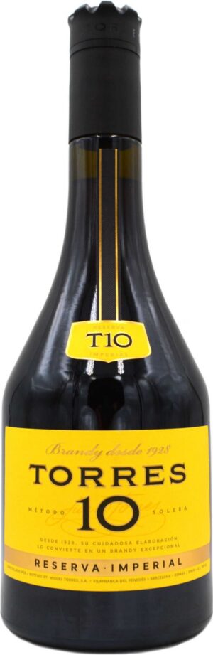 Torres 10YO Imperial Brandy 38% vol 1L