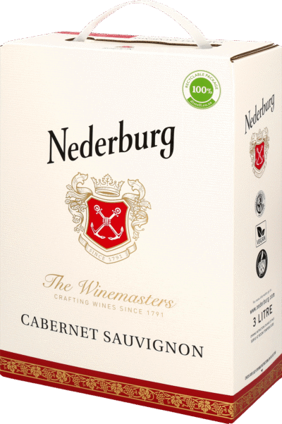 Nederburg Winemasters Cabernet Sauvignon 14% vol 300cl BIB