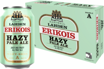 Hartwall Lahden Erikois Hazy Pale Ale 4,8% vol 33CL x 24