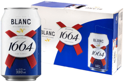 Kronenbourg 1664 Blanc 5% vol 33CL x 24