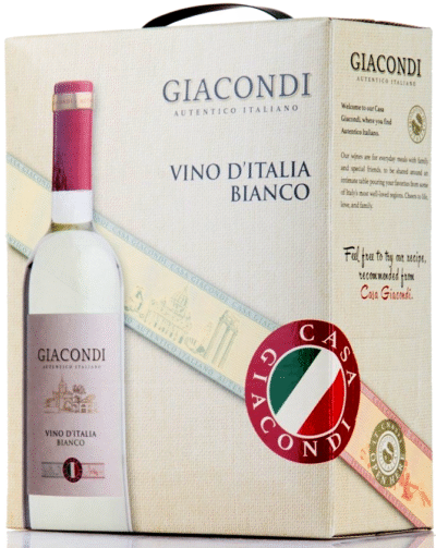 Giacondi Vino D’Italia Bianco 11,5% vol 300cl BIB