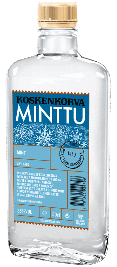Koskenkorva Minttu 35% vol 50cl PET