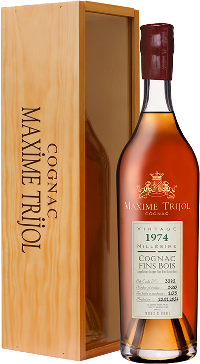 Maxime Trijol Fins Bois Vintage 1974 40% vol BOX 70CL-0
