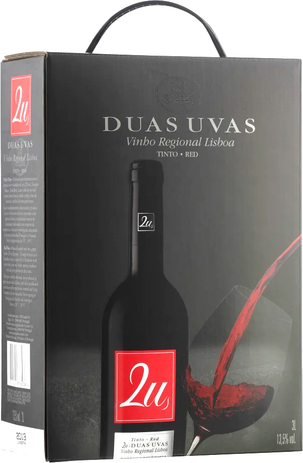 2u Duas Uvas Tinto 13,5% vol 300cl BIB-0