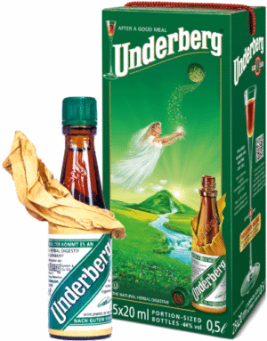 Underberg 44% vol 2cl 25-pack