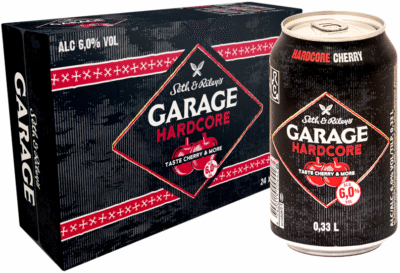 Garage Hardcore Cherry Long Drink 6% vol 33cl x 24