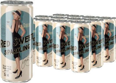 Miss Giulia Red Sweet Sparkling 7,5% vol 25CL x 12