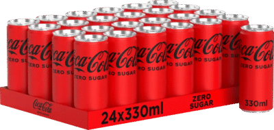 Coca Cola Zero 33CL x 24