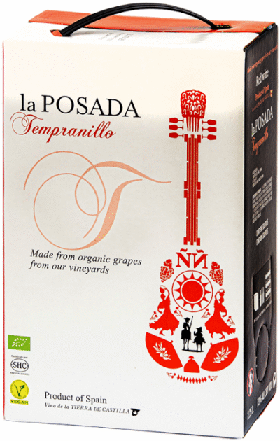 La Posada Tempranillo 13% vol 225cl BIB