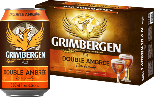 Grimbergen Double Ambree 6,5% vol 33CL x 24-0