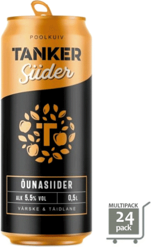 Tanker Õunasiider 5,5% vol 50cl x 24