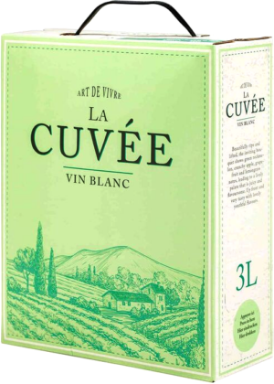La Cuvee Vin Blanc Riesling 11,5% vol 300cl BIB