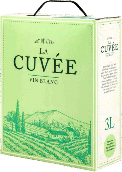 La Cuvee Vin Blanc Riesling 11,5% vol 300cl BIB