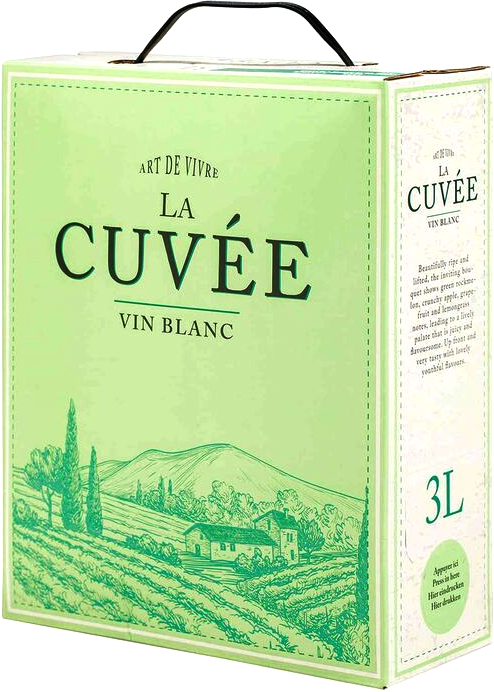 La Cuvee Vin Blanc Riesling 11,5% vol 300cl BIB
