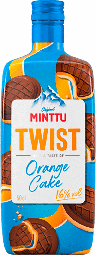 Minttu Twist Orange Cake 16% 50cl