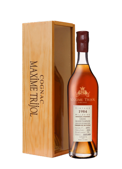 Maxime Trijol Fins Bois Vintage 1984 40% BOX 70CL