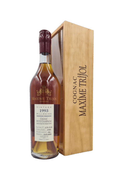 Maxime Trijol Petite Champagne Vintage 1993 40% vol 70CL BOX