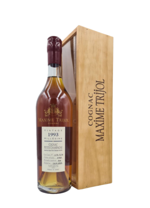 Maxime Trijol Petite Champagne Vintage 1993 40% vol 70CL BOX