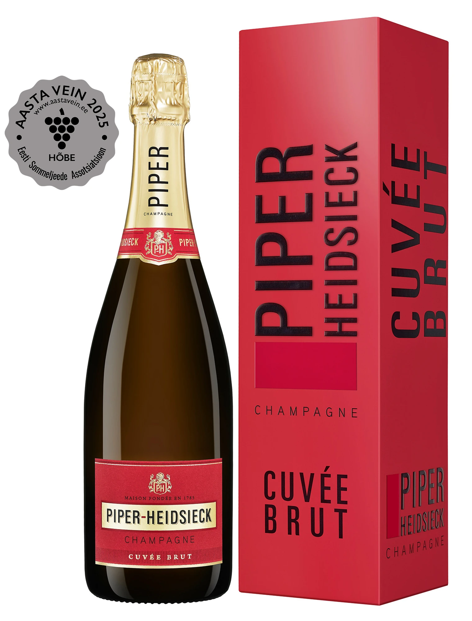 PIPER HEIDSIECK CUVEE BRUT 12% 75CL BOX