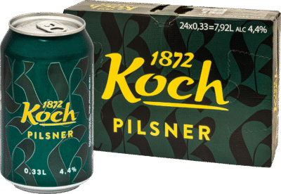 Koch Pilsner 4,4% vol 33CL x 24