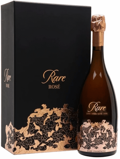 RARE CHAMPAGNE ROSE 2008 12% vol 75CL BOX